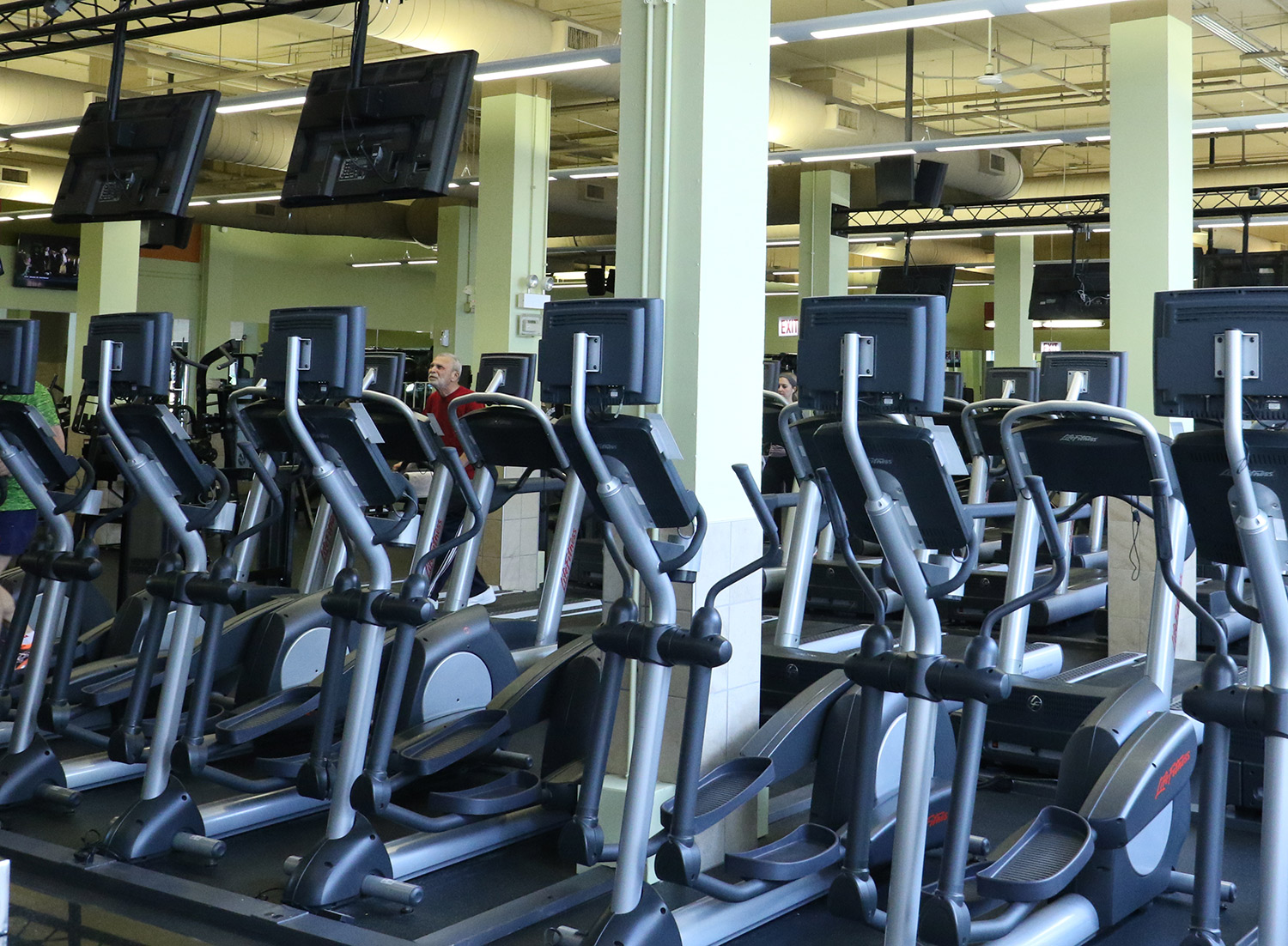 FFC East Lakeview Row of Elliptical Machines