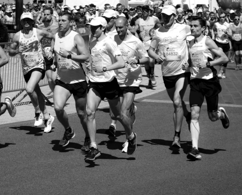 Marathon runners