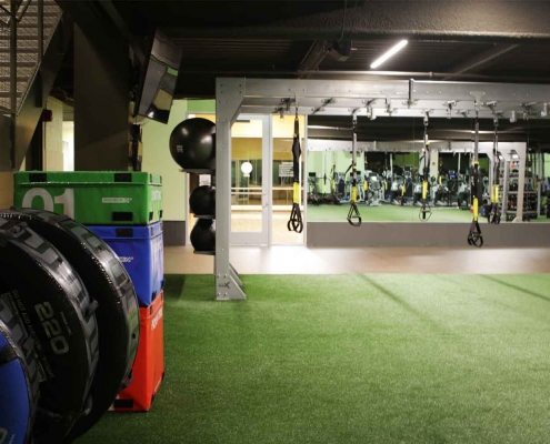 High intensity interval training area at FFC Union Station