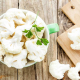 Try this recipe: cauliflower mash with yukon potatoes - low calorie