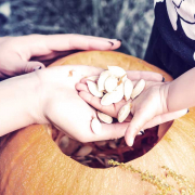 A guide to successfully managing expectations while carving pumpkins with toddlers