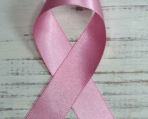 a ribbon for breast cancer awareness