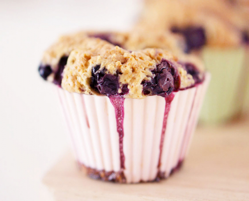 National Oatmeal Muffin Day - Blueberry Muffin Recipe - Nutrition Tips
