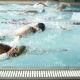 Indoor Triathlon swimmers