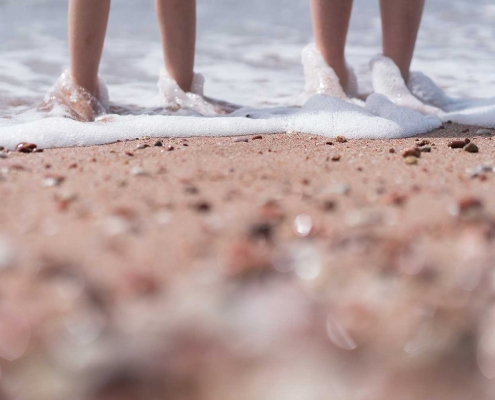 sand at a beach party