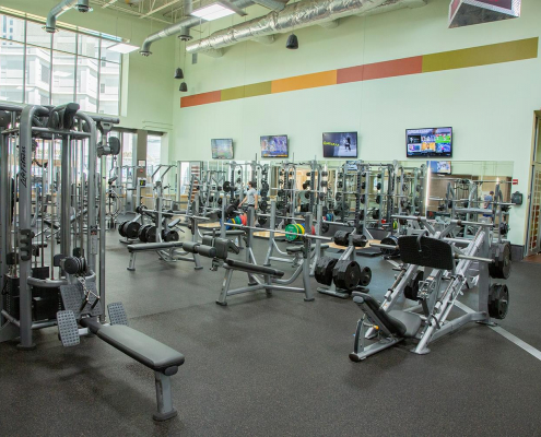 FFC West Loop Fitness Floor