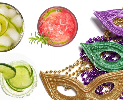 Mardi Gras Cocktails