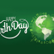 Happy Earth Day logo