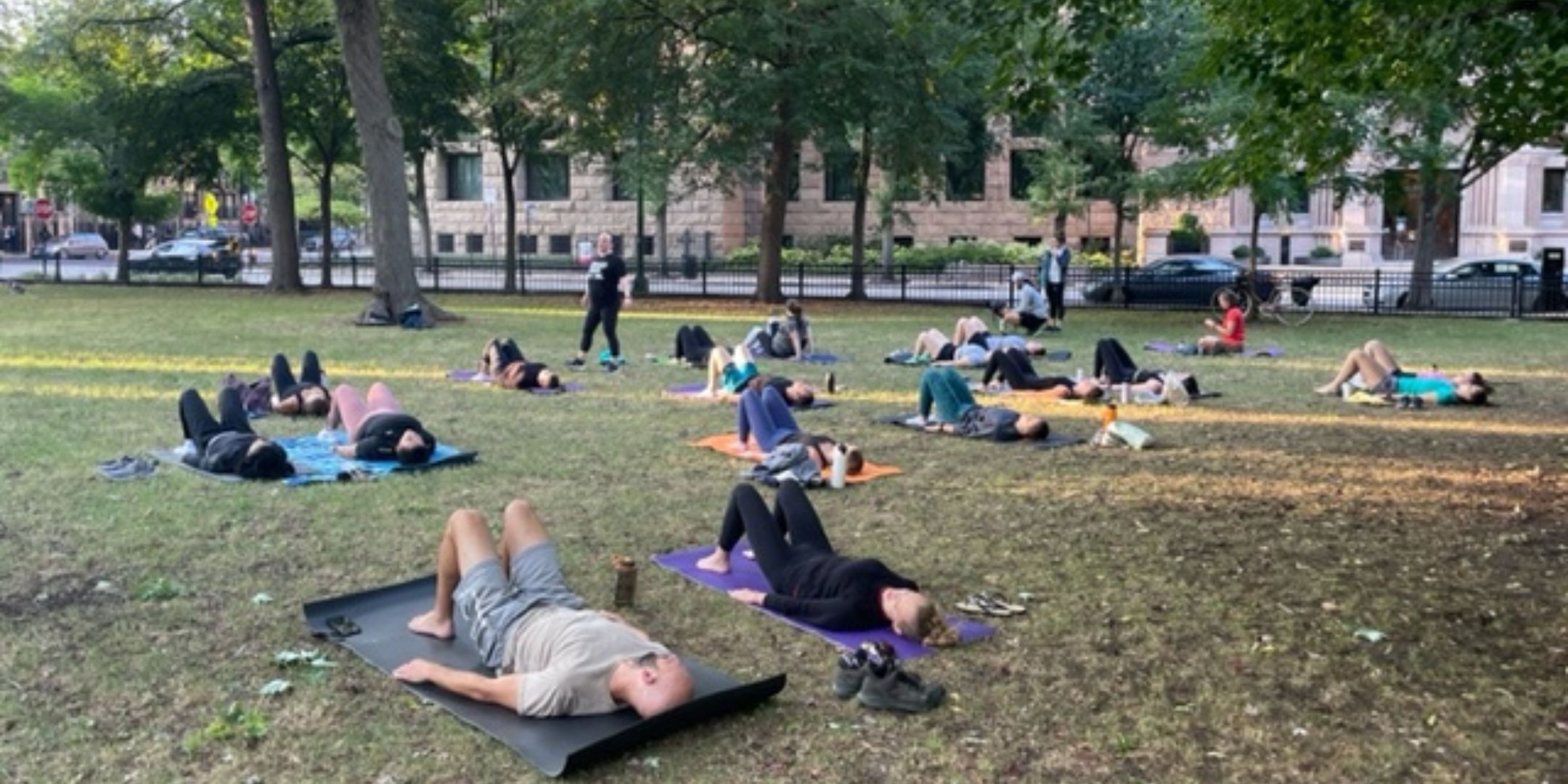 Pilates in the Park with FFC Fitness Formula Clubs