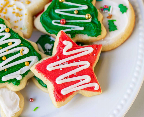 Holiday sugar cookies