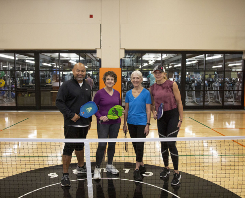 member group shot after pickleball