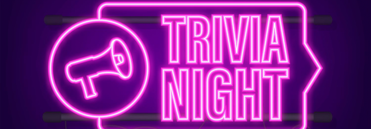 A graphic saying Trivia Night