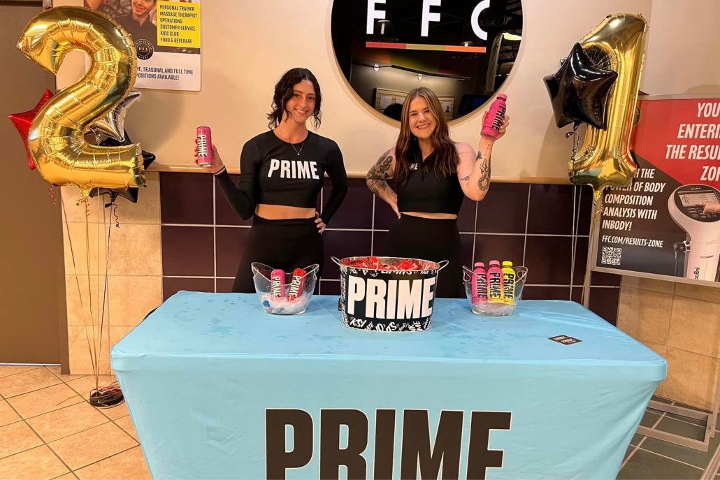 Prime tabling event at best gym in East Lakeview.