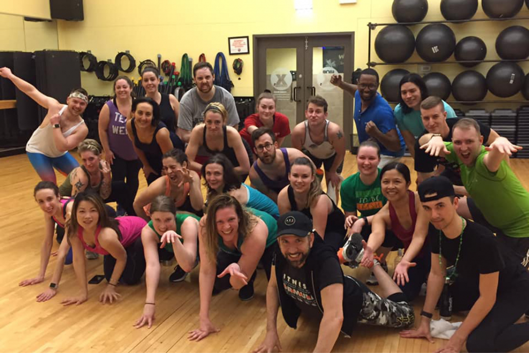 Zumba Dance event at Best Gym in East Lakeview.