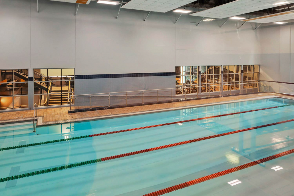 Indoor Pool at Best Gym in Chicago.