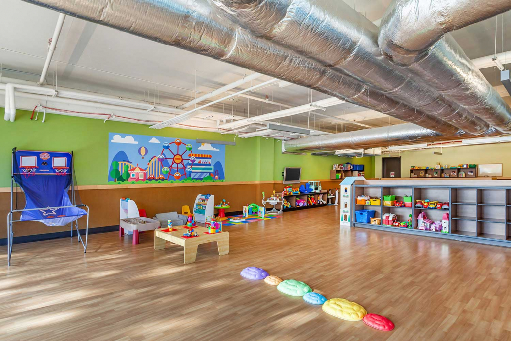 Indoor Kids Club featuring toys at FFC Park Ridge