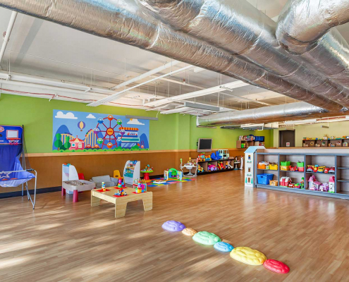 Indoor Kids Club featuring toys at FFC Park Ridge