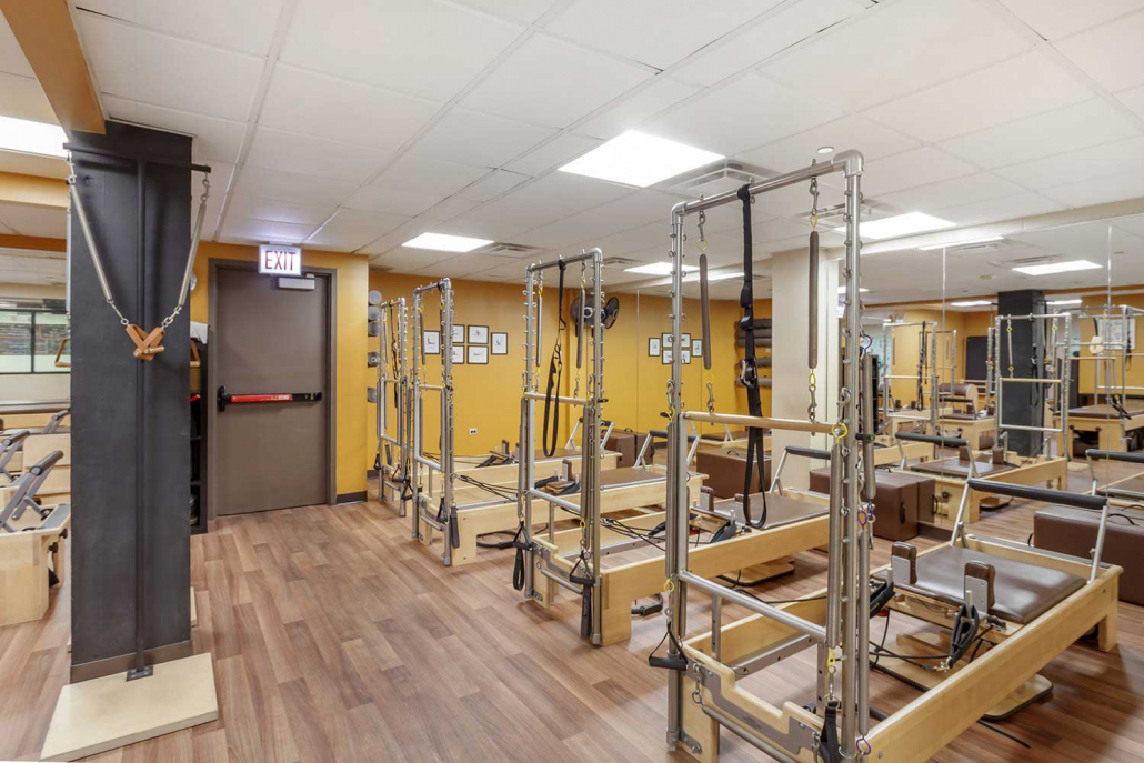 FFC East Lakeview Pilates Studio featuring Reformers.