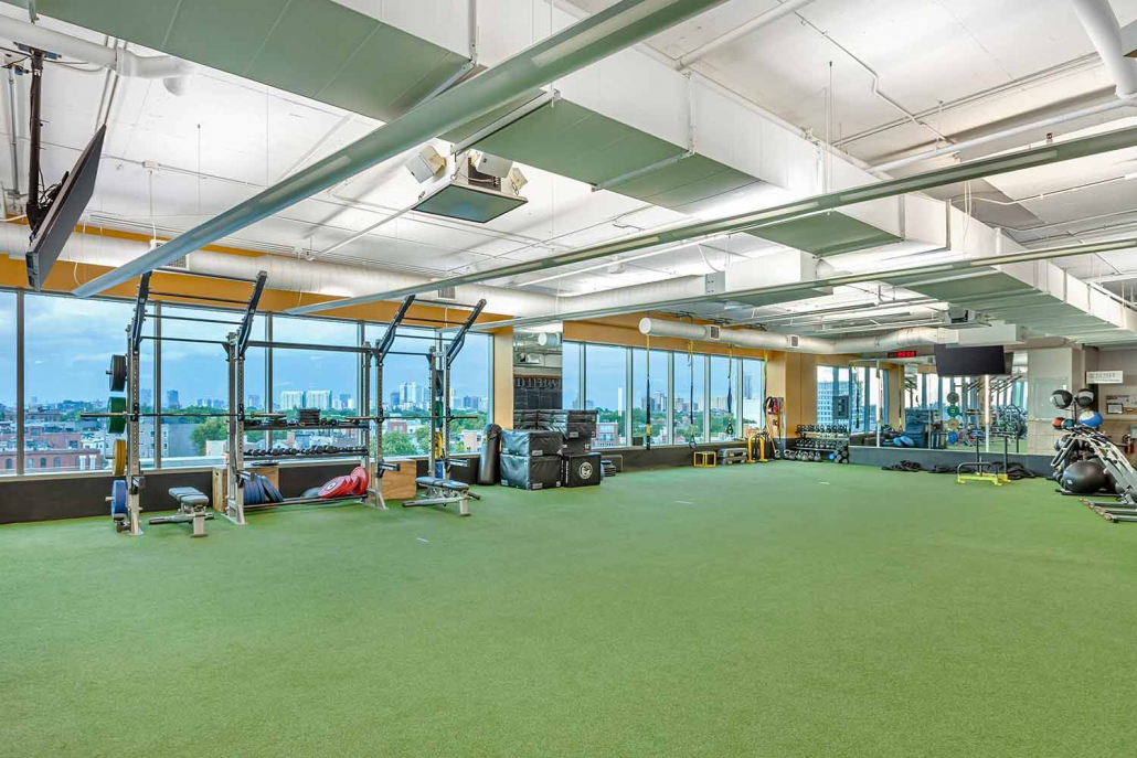 Indoor Turf area at FFC Lincoln Park.