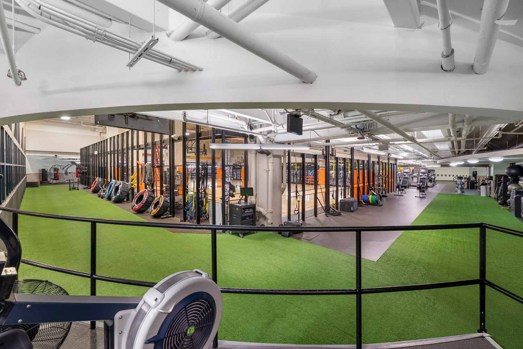 Indoor Turf with Strength and Cardio equipment at FFC Gold Coast.