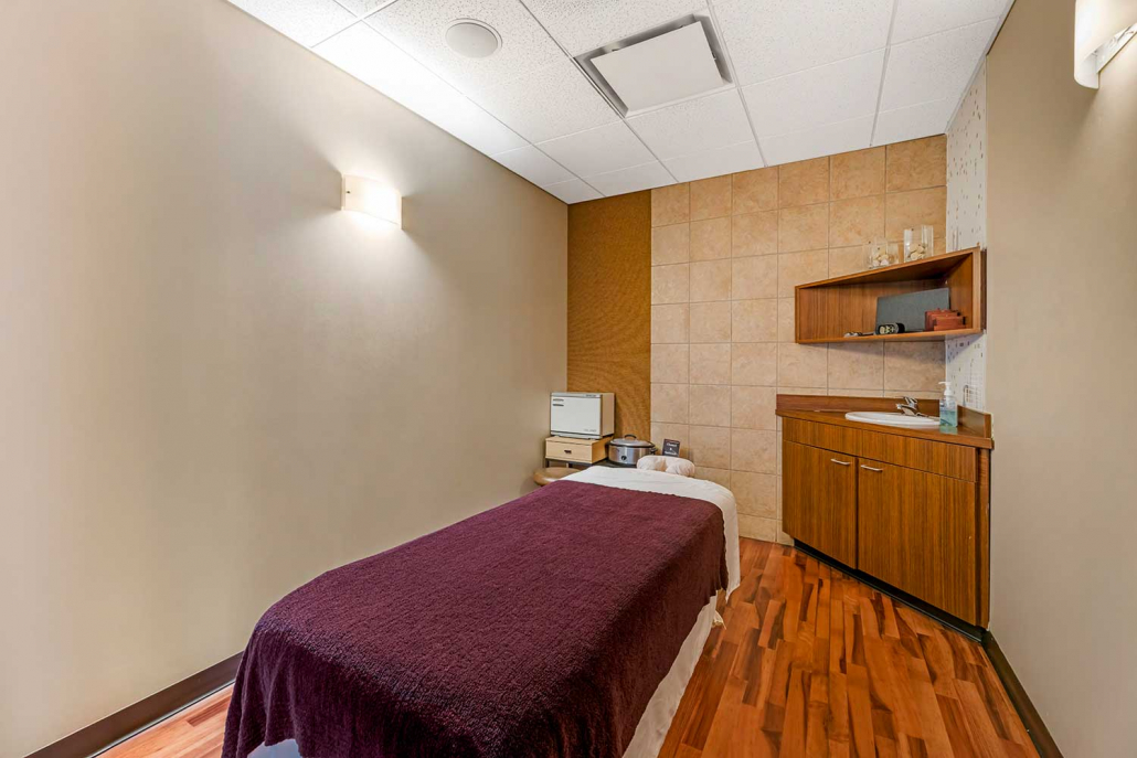 Massage Therapy Room in FFC South Loop Gym.