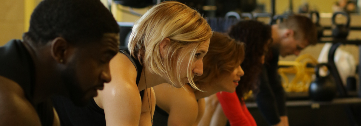 Group of Members Using A Kettlebell to Work Out at FFC Gold Coast.jpg