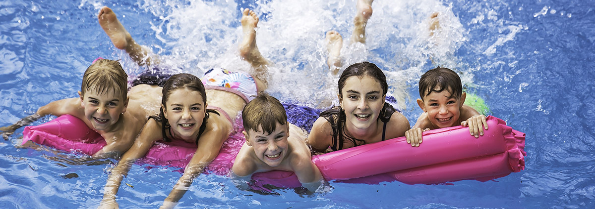 back to school pool party