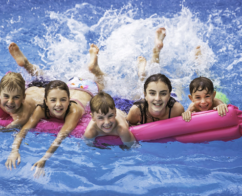 back to school pool party