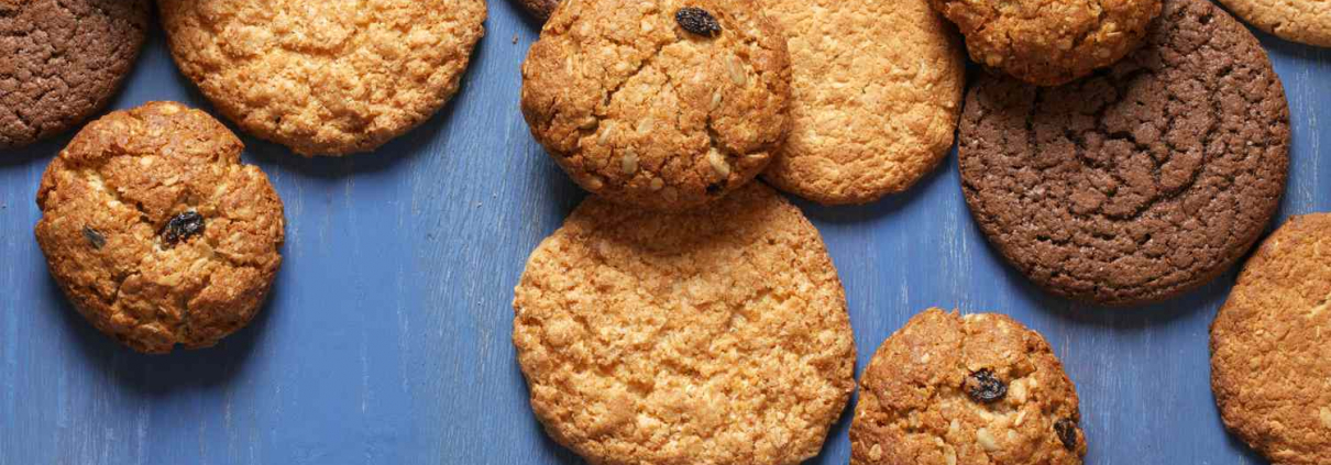 A photo of healthy cookies