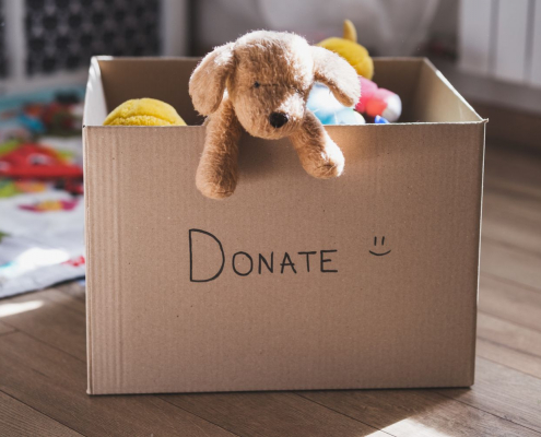 a photo of toys for a toy drive