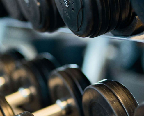 Weights that are reracked