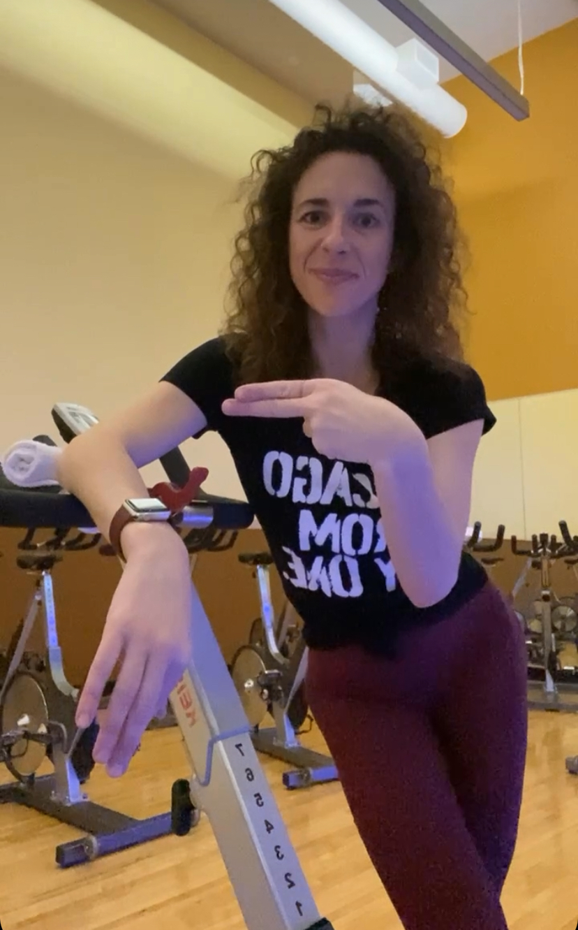 Chicago Group Fitness Instructor Becca Russo at FFC.