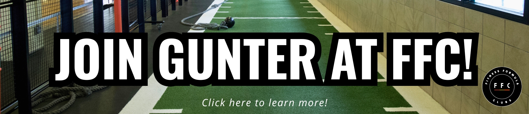 You can find fitness at any age. Join Gunter at FFC!