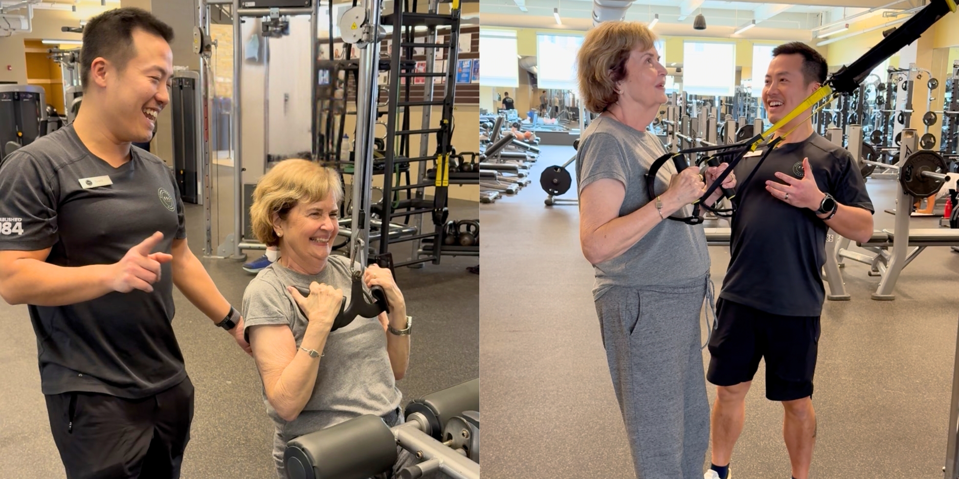 Nancy Olson is prioritizing staying strong as you age at FFC Elmhurst.