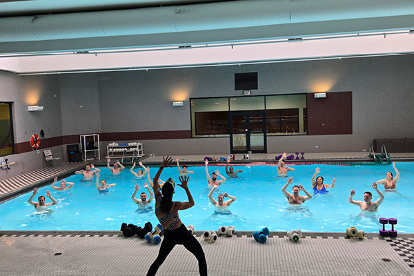 FFC East Lakeview group in hydrofit class