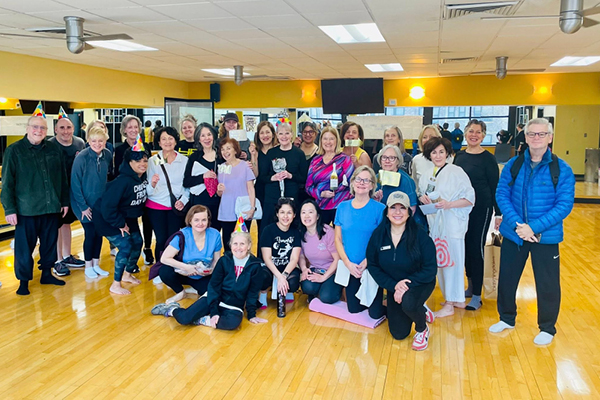 FFC Old Town Members after group fitness class
