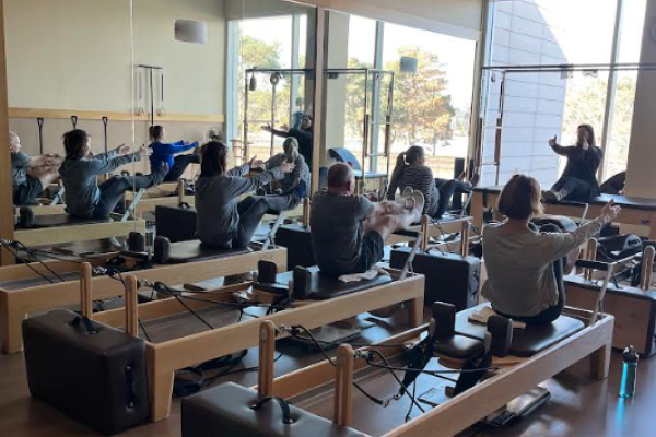 Group Pilates sessions at FFC Park Ridge