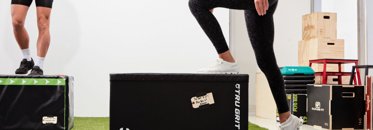 plyometric box jump test