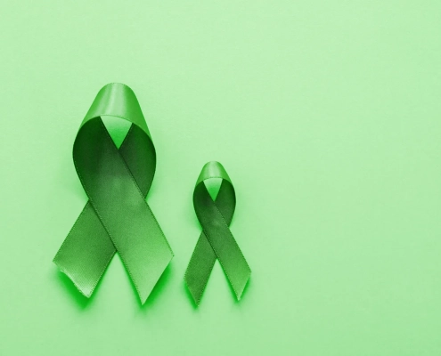 World Mental Health Day Ribbons